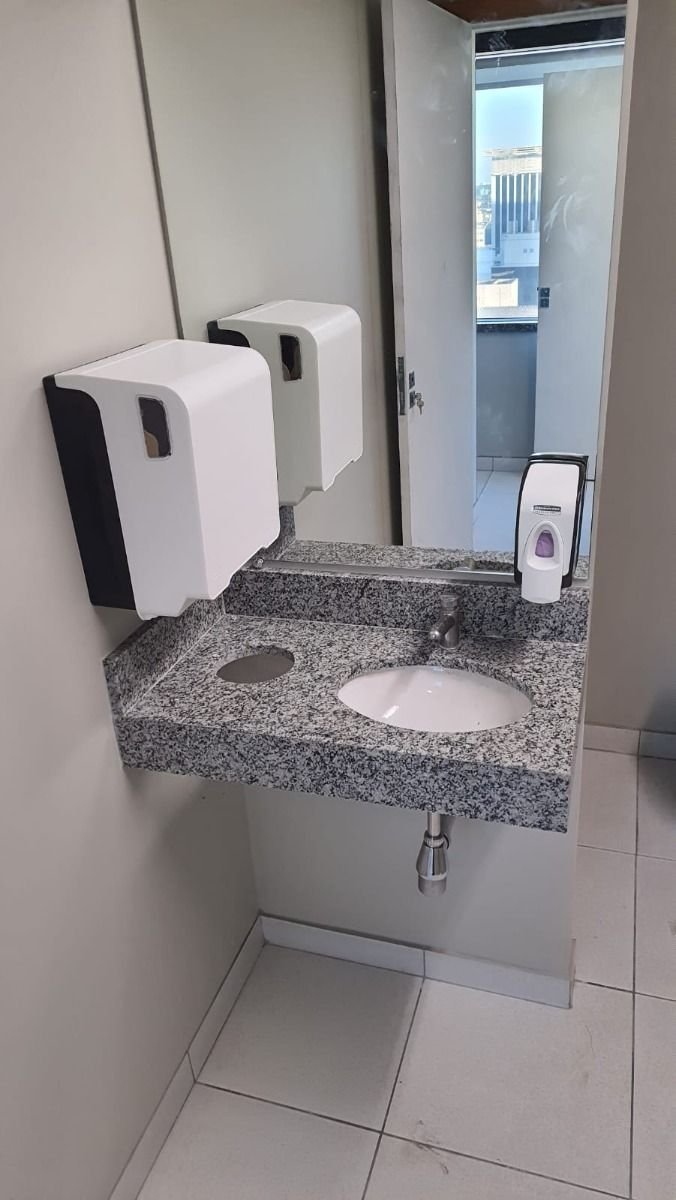 Granito Cinza Corumbá aplicado em ambiente