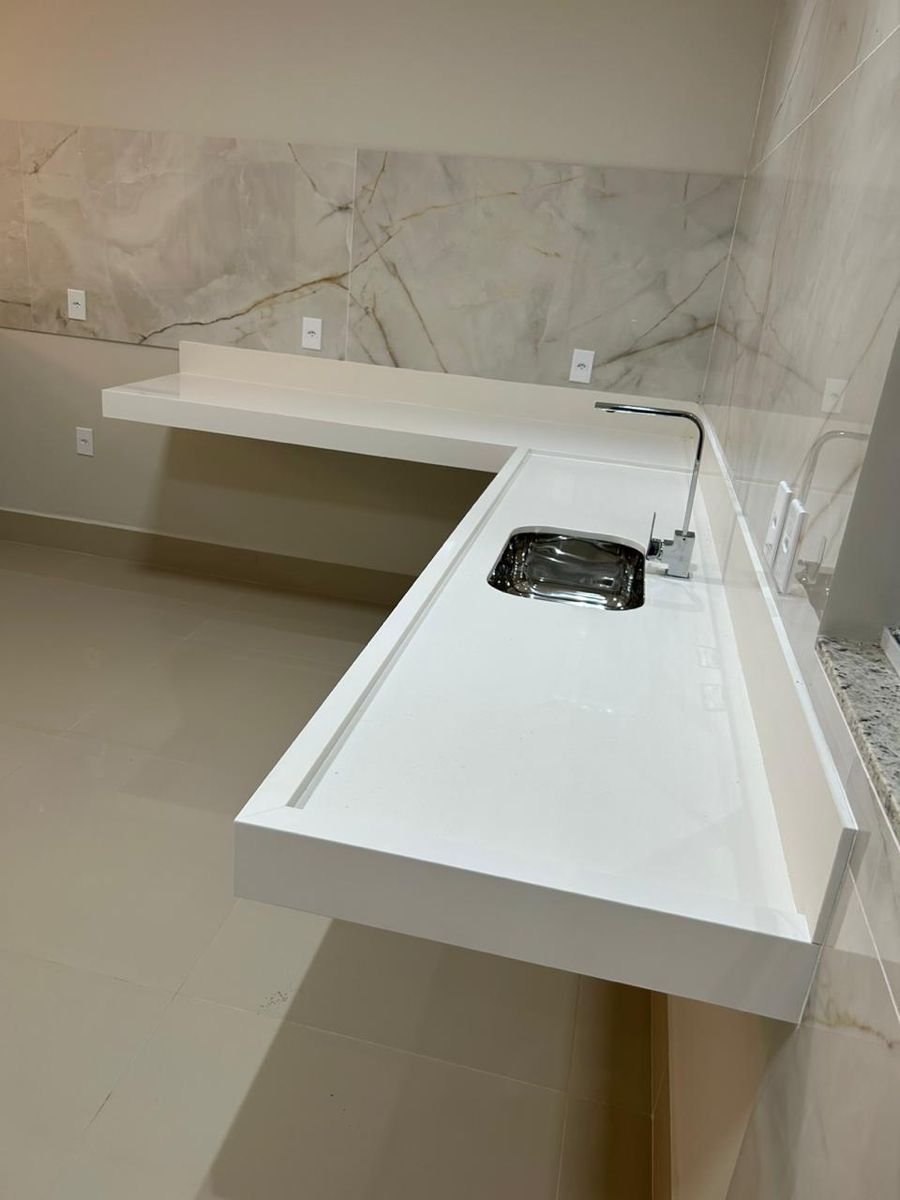 Quartzo Branco aplicado em ambiente